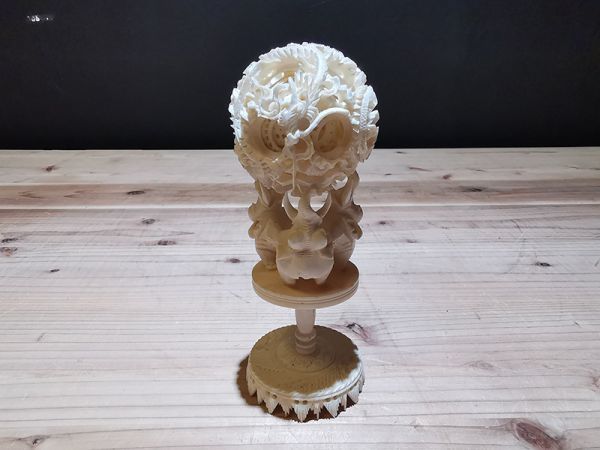 鯨 牙 彫刻の値段と価格推移は?|25件の売買データから鯨 牙 彫刻の