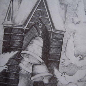 「横山麗子(よこやまれいこ)肉筆表紙絵原画『聖書と平和』1992」の画像4