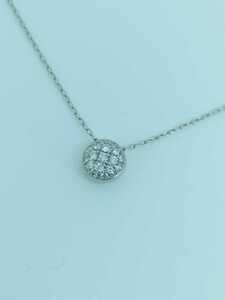 NINA RICCI pt.850 necklace diamond 0.20