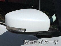 スズキ ワゴンR／ワゴンRスティングレー H29.2～ MH35.55S ※グレードにより対応 JDM ドアミラーウインカーリム ブラッククローム_画像4