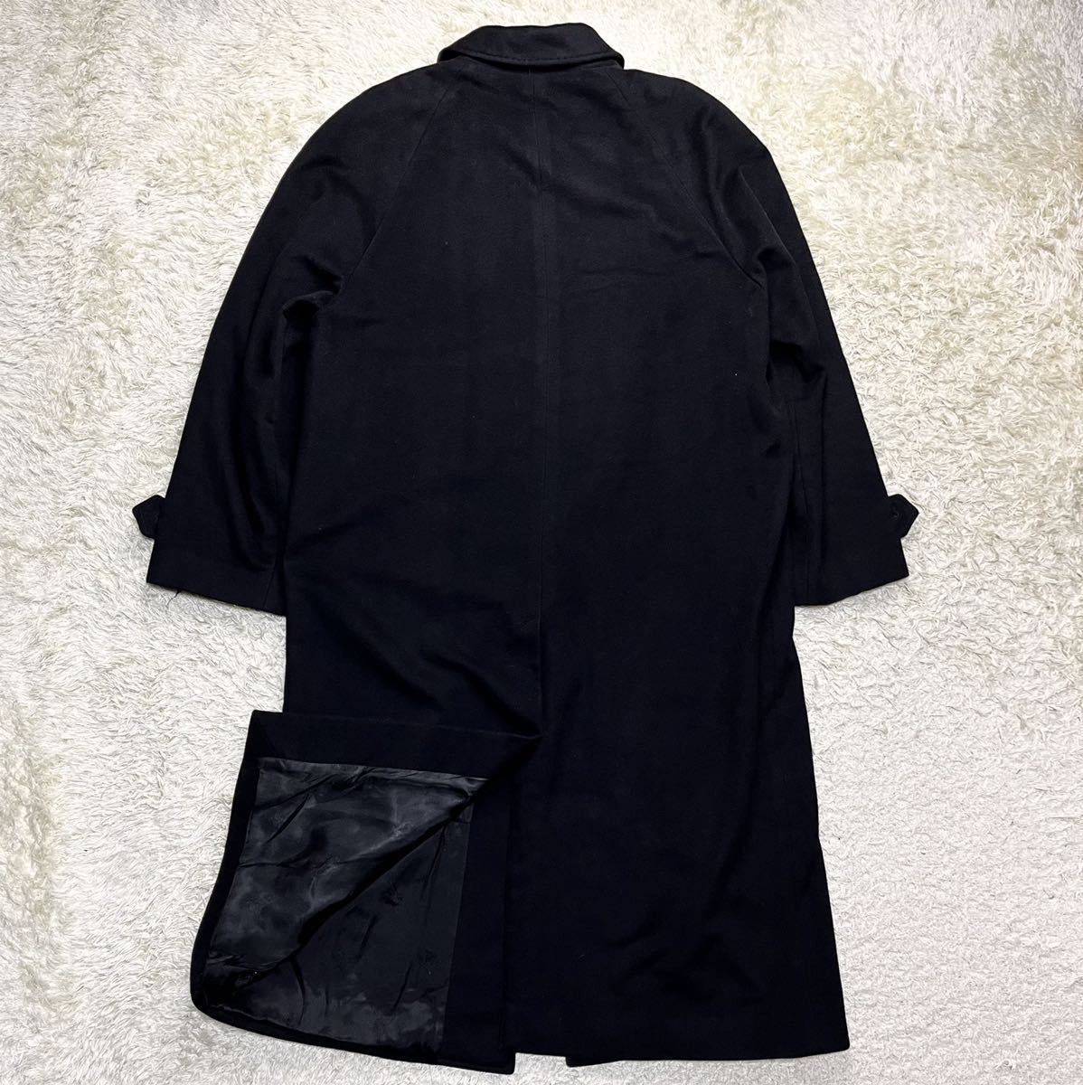 繊維の宝石 BURBERRY バーバリー ロンドン カシミヤ100% ロングコート
