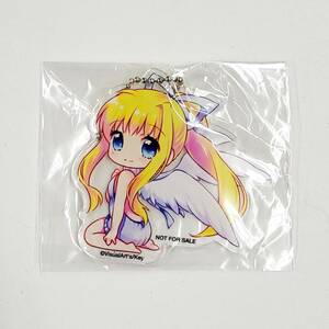 [ new goods ] air god tail . bell ① acrylic fiber key holder ...... not for sale AIR Key visual a-tsu. on ...[ unopened * regular goods ]