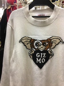 グレムリン GIZMO ギズモ エイミーインザバッティーガール ニット コットン セーター 白