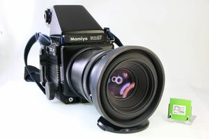 【同梱歓迎】実用■MAMIYA RZ67 PRO AEファインダー +Z 110mm F2.8+No.2 82mm 中間リング■■シャッター全速・露出計完動■AC 1020