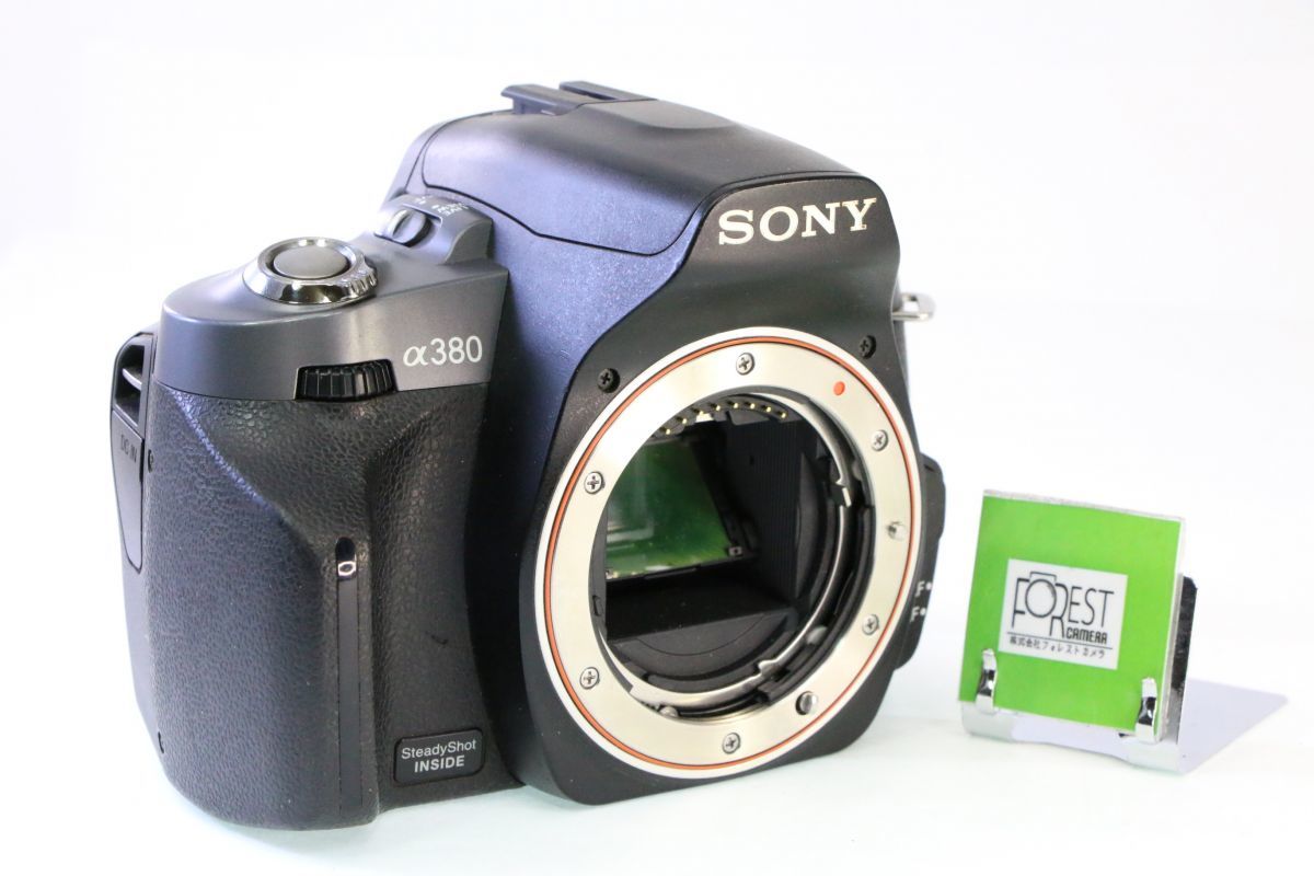 お気にいる 完動品 ソニー デジタル一眼レフカメラ(SONY α380 α380