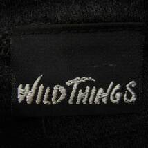 WILDTHINGS ワイルドシングス WT030028 タートルネック ニット セーター グレー系 S【美品】【中古】_画像4