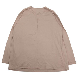 HOMME PLISSE ISSEY MIYAKE オム プリッセ イッセイミヤケ HP12JJ301 ハーフジップ カットソー Tシャツ 長袖 3【中古】