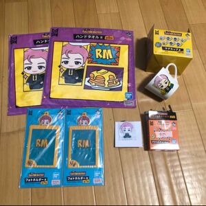 TinyTAN1番くじ　ナム　RM テテVジミングクBTS bt21ぬいぐるみマグカップアクリルチャームBTS bt21