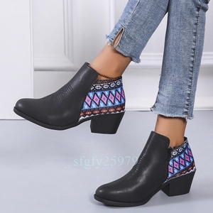 33 ☆ Новые короткие ботинки Ladies Booty Boots Boots Petanko Middle Boots Fashion 23 см ~ 26 см выбирают