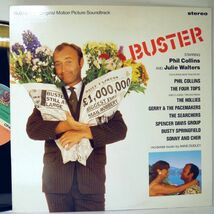 【検聴合格】1988年・稀少盤！超美盤！美ジャケット《USA盤》Phil Collins and julie Walters「映画:BUSTER」【LP】_画像1