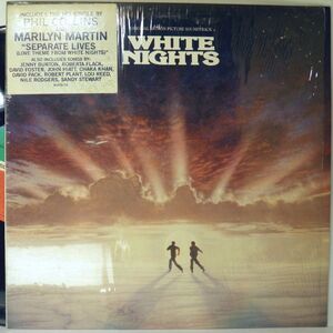 【検聴合格】1985年・美盤！シュリンク&ステッカー付き・フィルコリンズ「Soundtrack：白夜 White Nights」【LP】