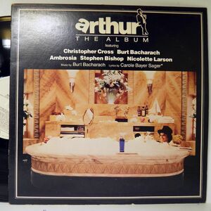 【検聴合格】1981年・美盤！バートバカラック「サントラ：ミスター・アーサーARTHUR THE ALBUM」【LP】