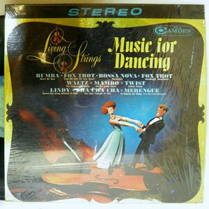 【検聴合格】1964年・稀少盤！良盤「USA盤：ダンスのための音楽～リビングストリングス Living Strings」【LP】