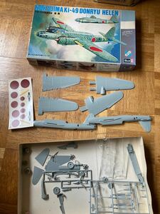 プラモデル　TAKARA NAKAJIMA ki-49 DONTYU 中嶋100式重爆撃機　呑龍