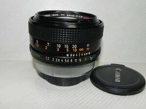 Canon FD 55mm/F 1.2 S.S.C.レンズ