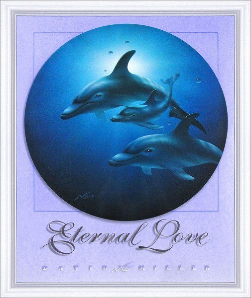 ◎David Miller Eternal Love Reproduction ★ Animal Painting [New], Artwork, Painting, others