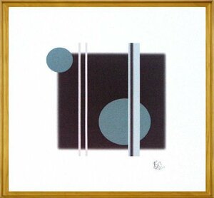 Art hand Auction ◎Reproducción Leabird Blue Style 2 ★ Pintura abstracta [Nuevo], Obra de arte, Cuadro, otros