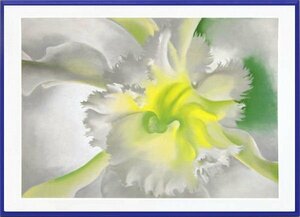 Art hand Auction ◎ Georgia O'Keeffe Orchids Still Life Reproduction [New], Artwork, Painting, others