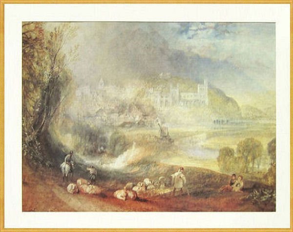 ◎Joseph Mallord William Turner 아룬델 성 재현 ★풍경화[신품], 삽화, 그림, 다른 사람