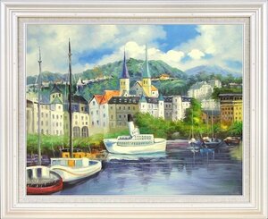 Art hand Auction ◎Toru Mita Luzern (Größe F20) Ölgemälde ★ Landschaftsmalerei [Neu], Malerei, Ölgemälde, Natur, Landschaftsmalerei