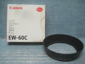 必見です 美品 Canon キヤノン レンズフード EW-60C