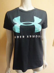 UNDER ARMOUR アンダーアーマー サイズ SM 半袖機能Tシャツ TechGraphicSSC 1305418 heatgear レディース カットソー トップス メ15338