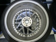 【中古ホイル+中古タイヤ】現状 レオンハルト ガイスト 19インチ + ハンコック 225/40R19・255/35R19 　4本セット_画像10