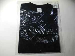 OMI 登坂広臣 LIVE TOUR 2022 ANSWER… ツアーTシャツ/BLACK Sサイズ 新品未開封