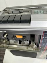 SANYO　サンヨー　PAT-K1　カラオケメイト電子エコーカラオケ機器　レトロ　動作確認済みNO.350_画像10