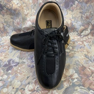  Lady's * light weight walking shoes [23.0][ black ] bamboo charcoal insole fastener specification * new goods stock goods 