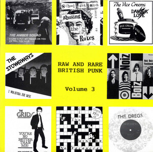 V.A. -Raw And Rare British Punk Vol.3 (UK オリジナル LP「廃盤 New」)