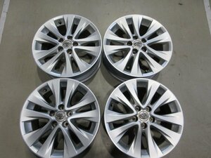 ◆18インチ / トヨタ　アルファード　純正アルミホイール / 18X7.5J+45　5H　114.3 / 4本 / 中古