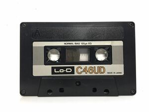 [ cassette collectors ]Lo-D cassette tape C46UD that time thing made in Japan Hitachi 