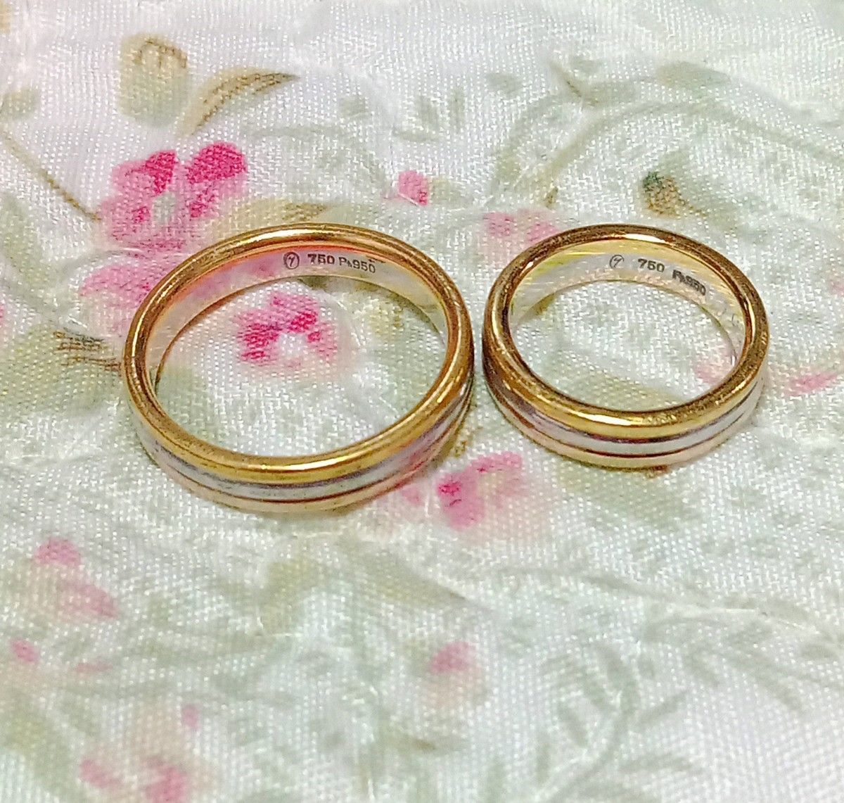 pt950 Foulason Lavender【結婚指輪】【ペアリング】 腕時計