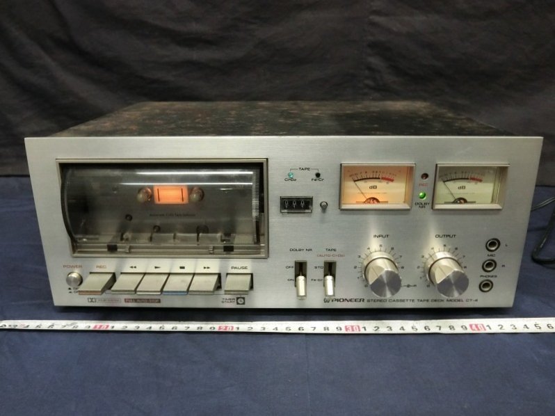 中古品 PIONEER ステレオカセットテープ デッキ CT-9