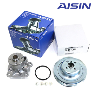 WPD-050 PLD-001 ミラ L275V L285V ウォーターポンプ 対策プーリー セット AISIN アイシン精機 ダイハツ 16100-B9280 16100-B9350