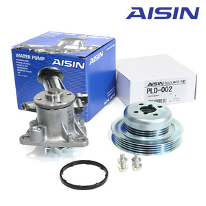 WPD-047 PLD-002 アトレー ワゴン S321G S331G ウォーターポンプ 対策プーリー セット AISIN アイシン精機 ダイハツ 16100-B9460