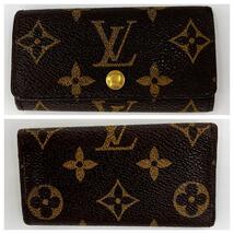 1円～★美品★1471S Louis Vuitton M62631 ルイヴィトン モノグラム　ルイヴィトン　4キーケース_画像2