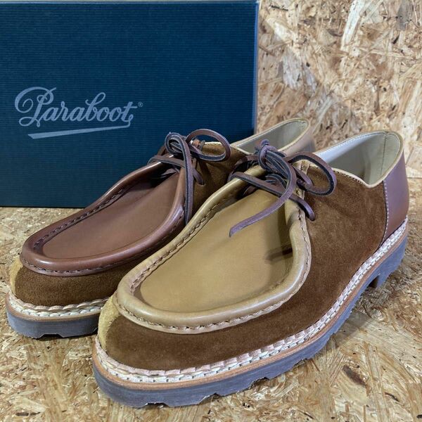 Paraboot YMC MICHAEL 42 コラボ 別注 限定 nano universe ナノユニバース パッチワーク