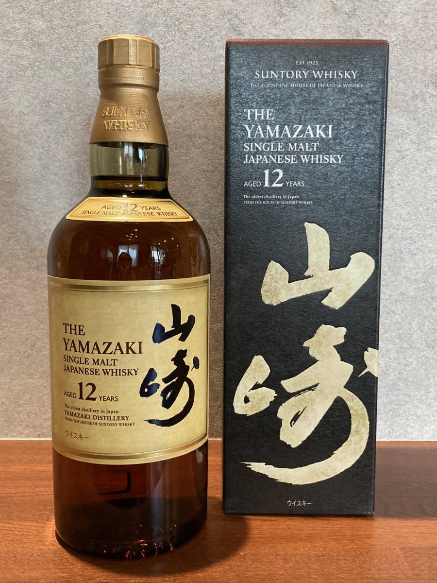ヤフオク! -「サントリー 山崎 12年 700ml シングルモルト suntory