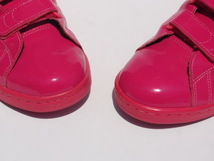 美品!! 27cm 限定 16年 adidas Originals STAN SMITH スタンスミス ベルクロ ピンク エナメル_画像4
