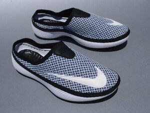 Редкий 13 лет сделал 25 см Nike Solasoft Nule Solar Soft Mule White x Black Sllon Clog