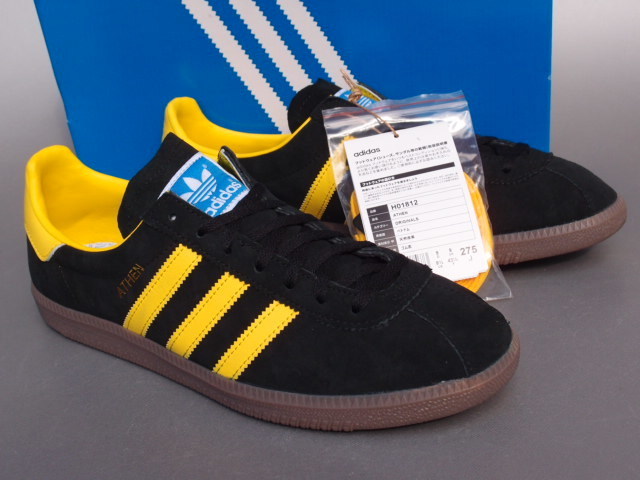 11572□新品 デッド 箱付 21年製 adidas ATHEN CBLK/EYEL/GUM アテネ