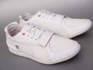 美品!! 限定 27cm PUMA x フェラーリDRIVING POWER2 LOW SF 304432 ドライビングパワー ドライビングシューズ