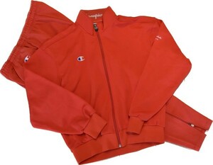  rare *Champion Champion * red series * men's * full Zip jersey * old clothes *L size * setup * running * training * sport * spring autumn winter 