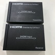 [中古] LAN HDMI TSdrena HDMI延長器 (エクステンダー) 最長50m接続　2_画像2