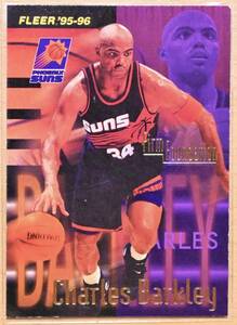 CHARLES BARKLEY (チャールズバークレー) 1996 FLEER '95-96 トレーディングカード 340【NBA,フェニックスサンズ,Suns】