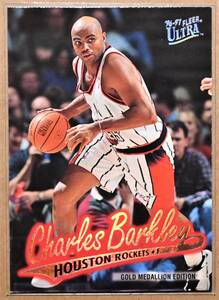 CHARLES BARKLEY (チャールズ・バークレー) 1997 FLEER ULTRA GOLD MEDALLION EDITION トレーディングカード 【NBA,ロケッツ,ROCKETS】