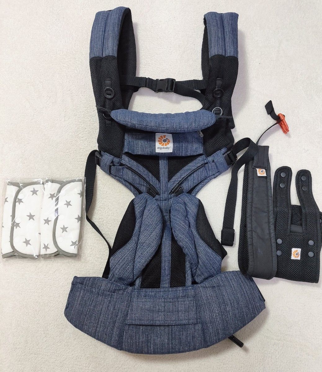 新品】エルゴベビー オムニ ブリーズ 抱っこ紐 ミッドナイトブルー ...