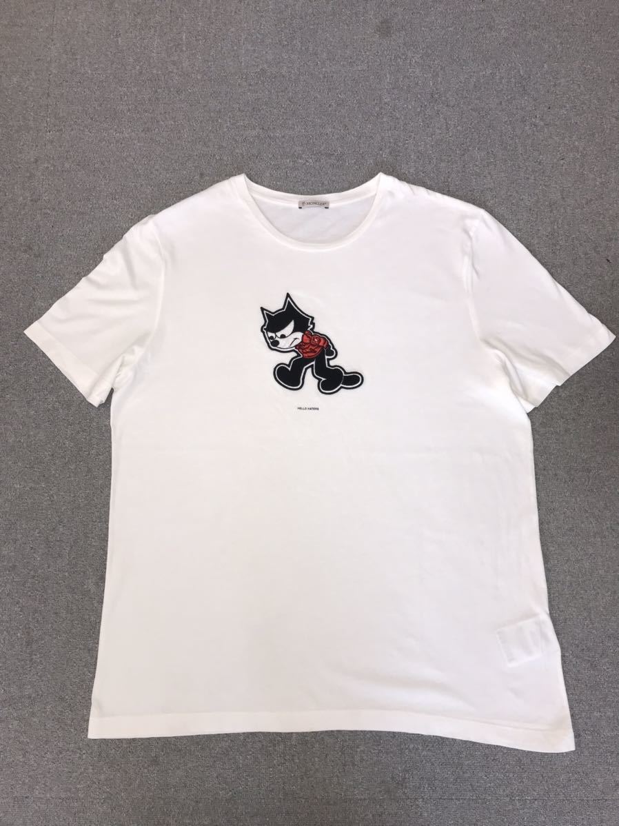 MONCLER モンクレール Tシャツ ネイビー xs 迷彩 Tシャツ/カットソー(半袖/袖なし) 特売中